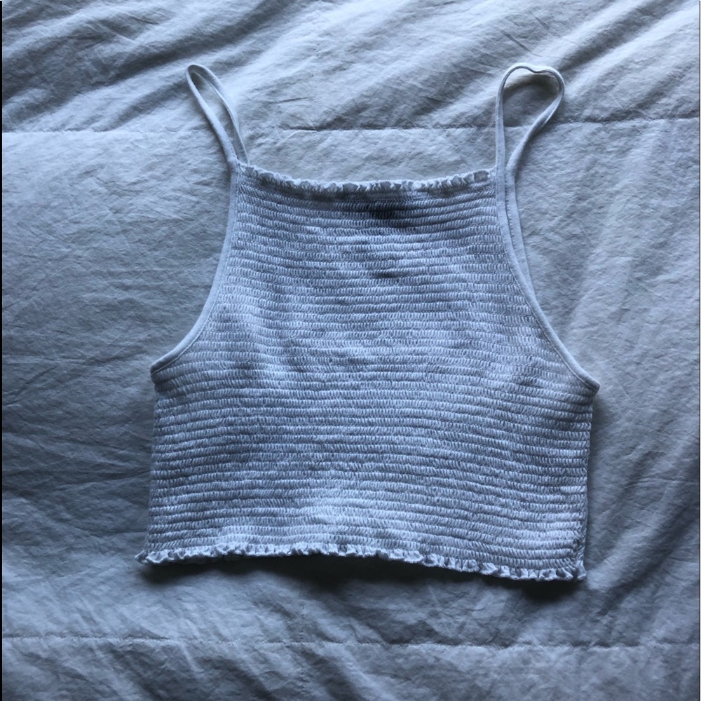 Forever 21 white crop top